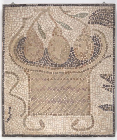 Square Basket with Fruit, from Tunis, Probably Late 5th Century AD by Roman Roman
